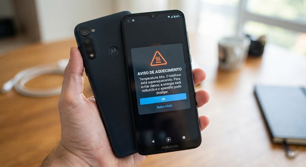 celular motorola esquentando muito como resolver