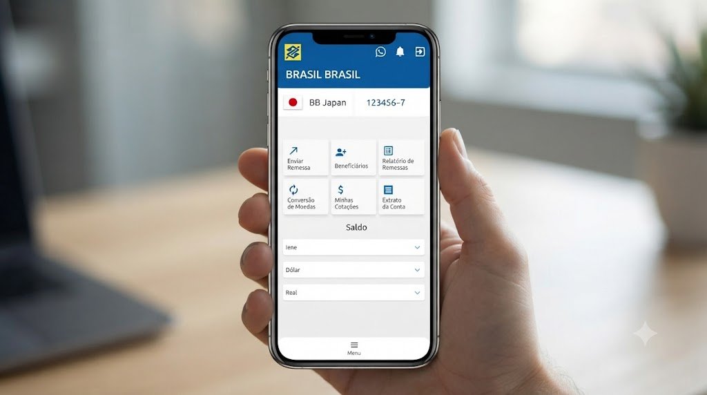onde ver a senha no aplicativo do banco do brasi